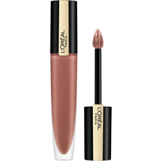L'Oréal Paris Skimmer Läppstift L'Oréal Paris Rouge Signature Metallic Liquid Lipstick #201 Stupefy