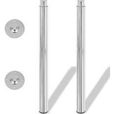 Best_rated Table Legs vidaXL Telescopic Table Leg 110cm