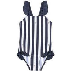 Sheena Swimsuit - Classic Navy Stripe