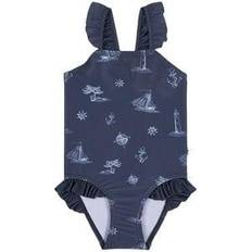 ebbe Kids Sheena Swimsuit - Navy Ship Print