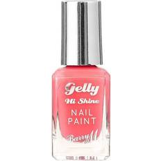 Barry M Gelly Hi Shine Nail Paint GNP56 Pink Grapefruit 10ml