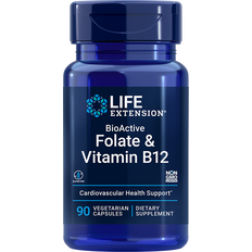 Life Extension BioActive Folate & Vitamin B12 90 Stk.