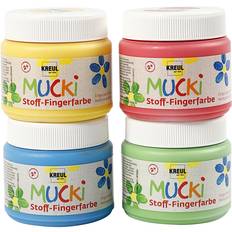 Mucki Soft Finger Paint 4-pack