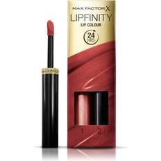 Waterproof Lucidalabbra Max Factor Lipfinity Lipcolour 24h 390 All Day Seductive 2ml