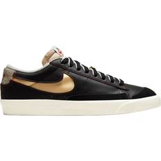 Basketball Shoes Nike Blazer Low '77 PRM M - Black/Light Stone/Light Stone/Deep Royal Blue