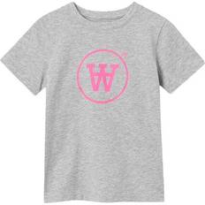 Wood Wood Ola kids T-shirt - Grey Melange (10125704-2222-1003)