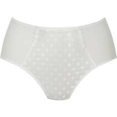 Dame - Prikkede Trusser Anita Airita High Wiast Brief+ - Ivory