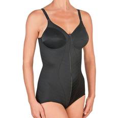 Polyamid Bodys Felina Thermoformed Wireless Corset Weftloc - Black