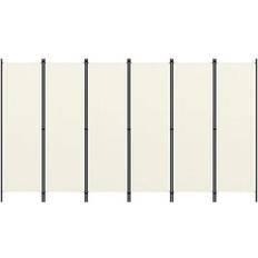 Polyester Roomdividers vidaXL 6-panel