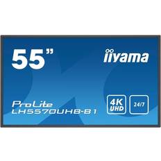 700.0 cd/m² Monitoren Iiyama LH5570UHB-B1 Digitale Signage Flatscreen 138.7 cm