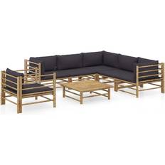 vidaXL 3058216 Loungesæt, 1 borde inkl. 1 stole & 5 sofaer