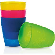 Plastica Tazze Nuby tazza PP confezione da 4 in colorato