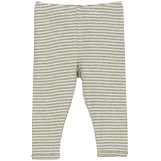 Serendipity Baby Leggings Stripe - Sage/Ecru