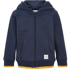 Stribede Trøjer Børnetøj Minymo Sweat Cardigan - Dress Blues (131233-7721)