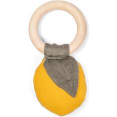 GOTS (Global Organic Textile Standard) Bidelegetøj That's Mine Lemon Teether