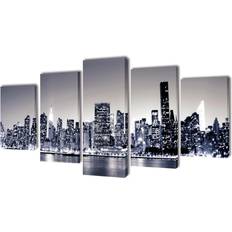 vidaXL New York Väggdekor 200x100cm 5st
