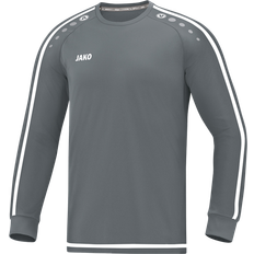 JAKO Striker 2.0 L/S Jersey Kids - Stone Grey/White