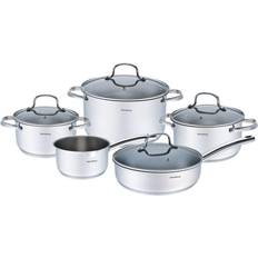 Klausberg - Set di pentole con coperchio 9 Parti