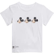 0-1M T-shirts adidas Infant Disney Mickey & Friends T-shirt - White (H22579)