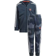 Camouflage Tute Adidas Tuta Blu Bambino 5-6 Anni - Blu