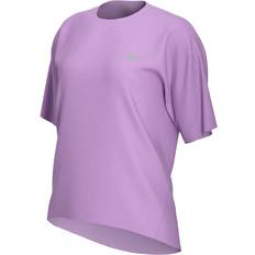 Nike Miler Short-Sleeve Running Top Women - Fuchsia Glow