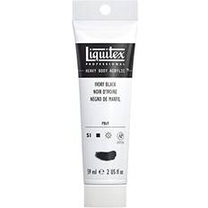 Noir Peintures acryliques Liquitex Heavy Body Acrylic Paint Ivory Black 59ml