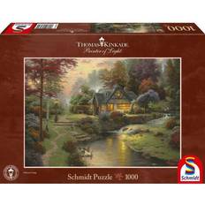 Jigsaw Puzzles Schmidt Spiele Stillwater Cottage 1000 Pieces