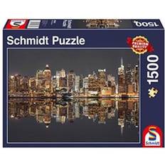 Schmidt Spiele New York Skyline at Night 1500 Bitar