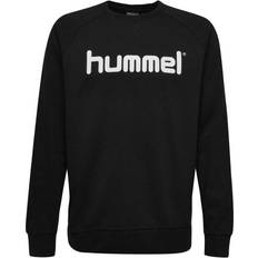 Nero Felpe Hummel Felpa Per Bambini Cotton Logo - Noir