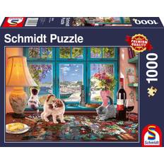 Schmidt Spiele Puzzlers Desk 1000 Bitar