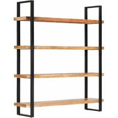 Multicoloured Book Shelves vidaXL 4-Tier Book Shelf 180cm