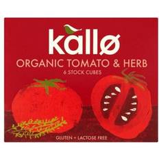 Kallo Organic Tomato & Herb Stock Cubes 66g 6pcs