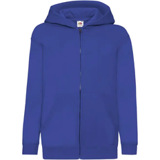 Fruit of the Loom Kid's Hooded Sweatshirt Jacket - Royal