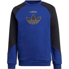 Adidas Kid's SPRT Sweatshirt - Victory Blue/Black (H31210)