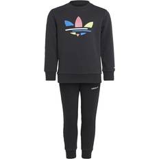 adidas Kid's Adicolor Crew Set - Black (H25294)