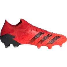 Adidas Predator Freak.1 Firm Ground Cleats M - Red/Core Black/Solar Red