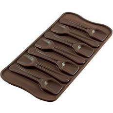 Bagetilbehør Silikomart Choco Spoon Chokoladeform 9.6 cm