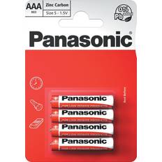 Panasonic Zinc Carbon AAA 4-pack