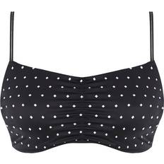 Freya Jewel Cove Bralette Bikini Top - Black