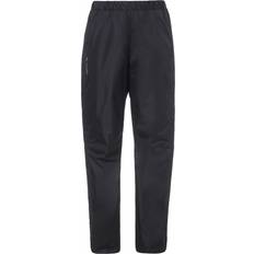 XS Regenhosen Vaude Women's Fluid Full-Zip Rain Pants - Black