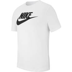 3XL - Herren T-Shirts Nike Sportswear T-shirt Men - White/ Black