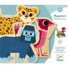 Figurines en Bois Djeco Magnets Mixanimo