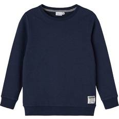 Name It Crew Neck Sweatshirt - Blue/Dark Sapphire (13192128)