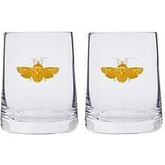 Gold Glasses Spode Creatures of Curiosity Tumbler 31.2cl 2pcs