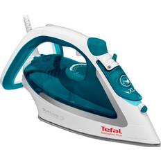 Tefal Planchas de vapor Tefal EasyGliss Plus FV5718 Plancha Suela de Durilium 2400 W Turquesa