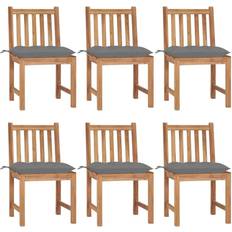 vidaXL 3073131 6-pack Garden Dining Chair