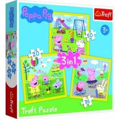 Trefl Puslespil Trefl Peppas Happy Day 3 in 1