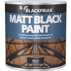 Blackfriar Matt Metal Paint, Wood Paint Black 0.25L