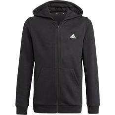 Viscose Sweats à capuche Adidas Boy's Essentials Full-zip Hoodie - Black/White (GN4020)