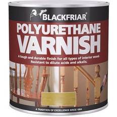 Blackfriar Polyurethane Varnish Wood Protection Medium Oak 0.5L